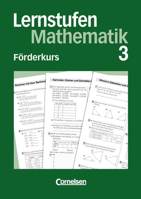 Cover-Bild Lernstufen Mathematik - Förderkurse / 7. Schuljahr - Förderkurs 3