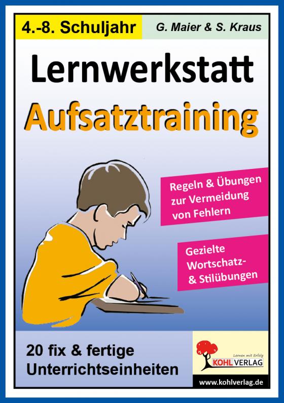 Cover-Bild Lernwerkstatt Aufsatztraining