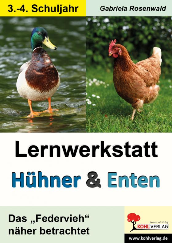 Cover-Bild Lernwerkstatt Hühner und Enten / Grundschule