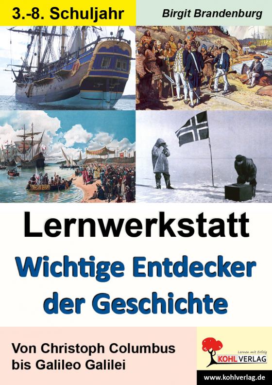 Cover-Bild Lernwerkstatt Wichtige Entdecker der Geschichte