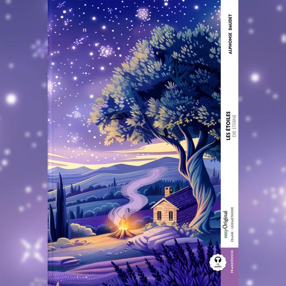 Cover-Bild Les étoiles / Die Sterne (Buch + Audio-Online) - Frank-Lesemethode - Kommentierte zweisprachige Ausgabe Französisch-Deutsch