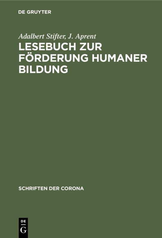 Cover-Bild Lesebuch zur Förderung Humaner Bildung