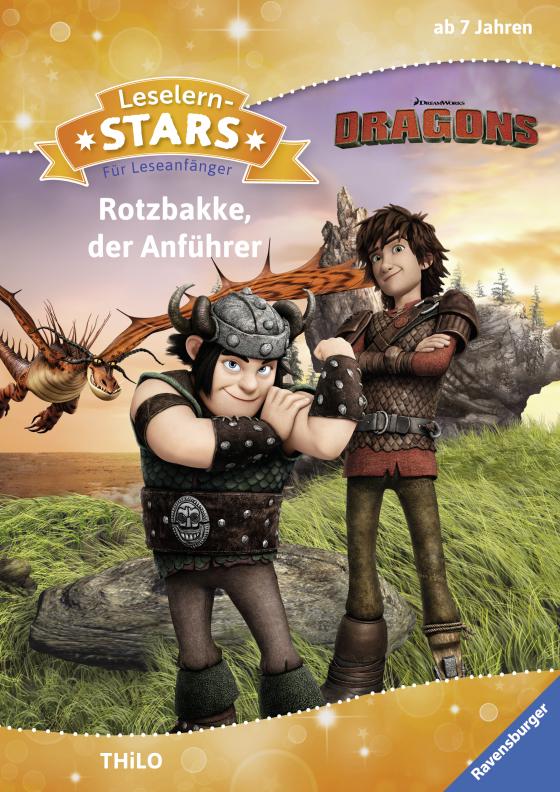 Cover-Bild Leselernstars Dragons: Rotzbakke, der Anführer