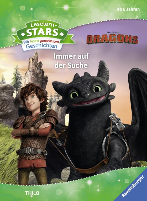 Cover-Bild Leselernstars Wir lesen gemeinsam Geschichten: Dragons Immer auf der Suche