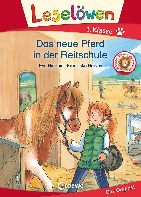 Cover-Bild Leselöwen 1. Klasse - Das neue Pferd in der Reitschule