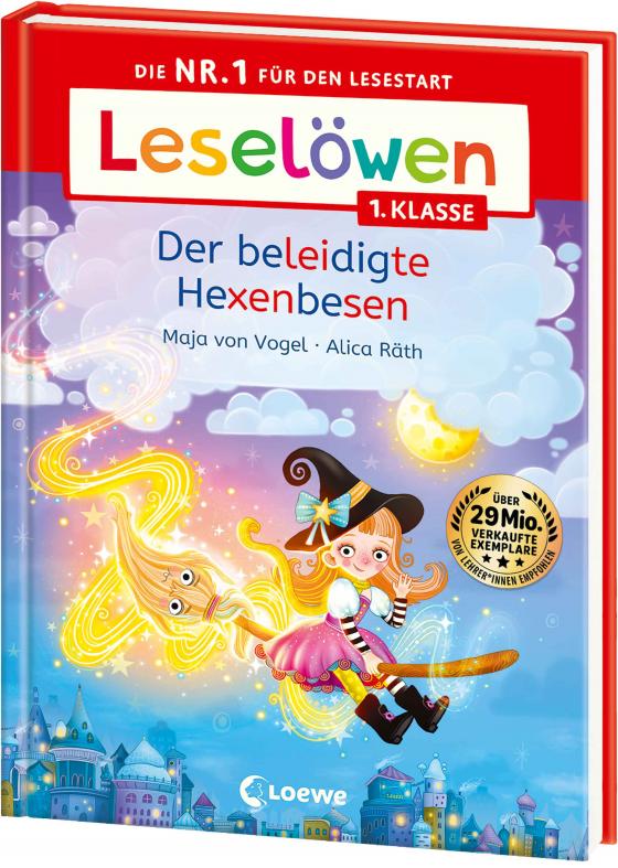 Cover-Bild Leselöwen 1. Klasse - Der beleidigte Hexenbesen