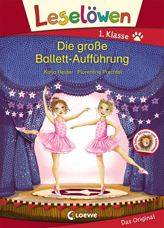 Cover-Bild Leselöwen 1. Klasse - Die große Ballett-Aufführung