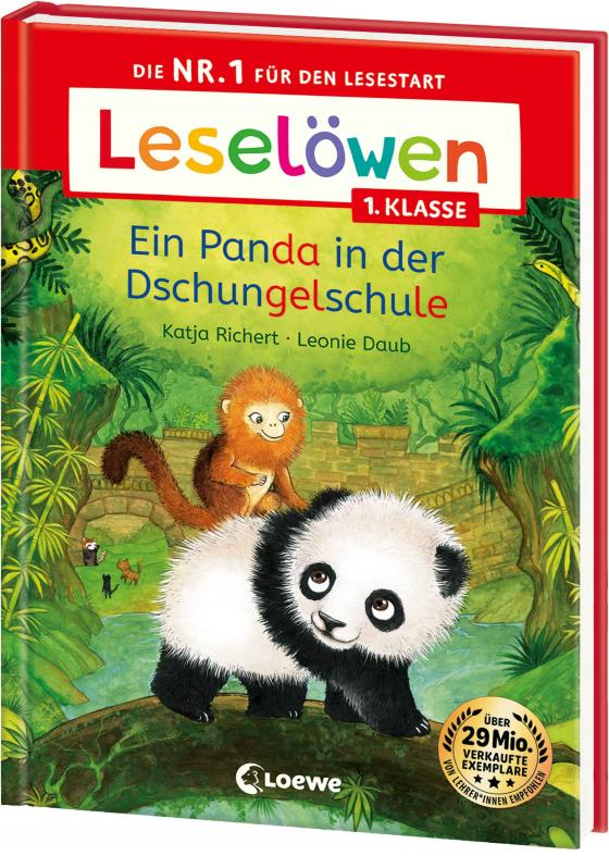Cover-Bild Leselöwen 1. Klasse - Ein Panda in der Dschungelschule