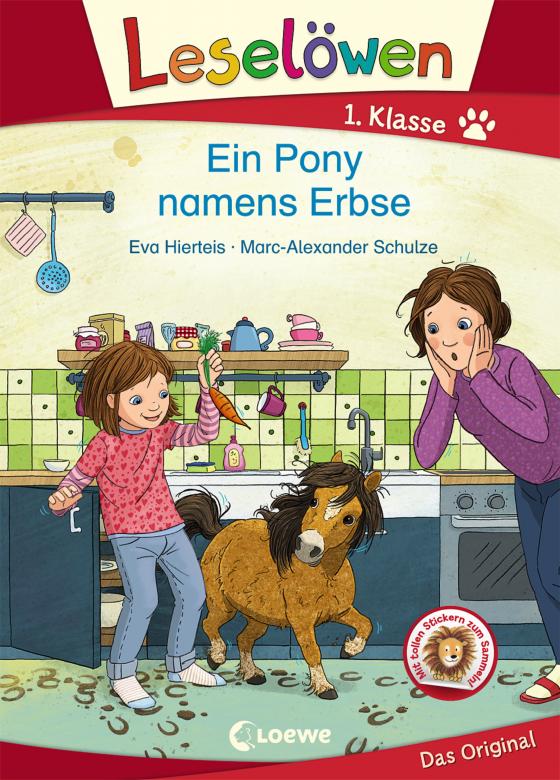 Cover-Bild Leselöwen 1. Klasse - Ein Pony namens Erbse