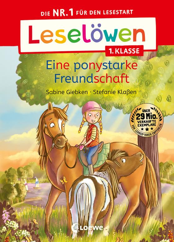 Cover-Bild Leselöwen 1. Klasse - Eine ponystarke Freundschaft