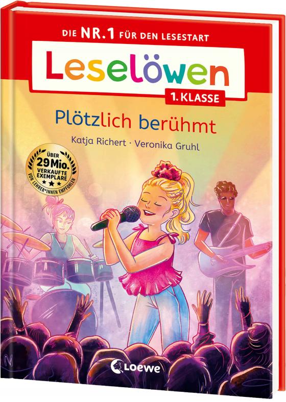 Cover-Bild Leselöwen 1. Klasse - Plötzlich berühmt