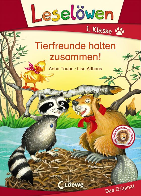 Cover-Bild Leselöwen 1. Klasse - Tierfreunde halten zusammen!