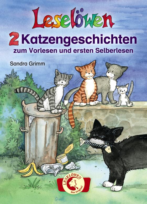 Cover-Bild Leselöwen - 2 Katzengeschichten zum Vorlesen und ersten Selberlesen