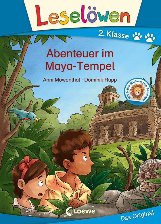 Cover-Bild Leselöwen 2. Klasse - Abenteuer im Maya-Tempel