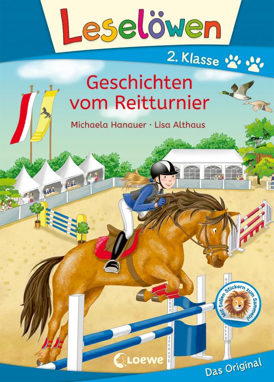 Cover-Bild Leselöwen 2. Klasse - Geschichten vom Reitturnier