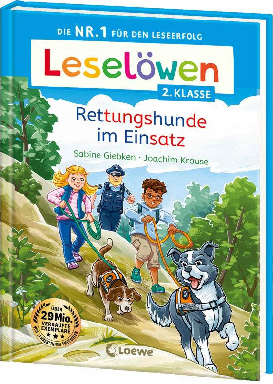 Cover-Bild Leselöwen 2. Klasse - Rettungshunde im Einsatz