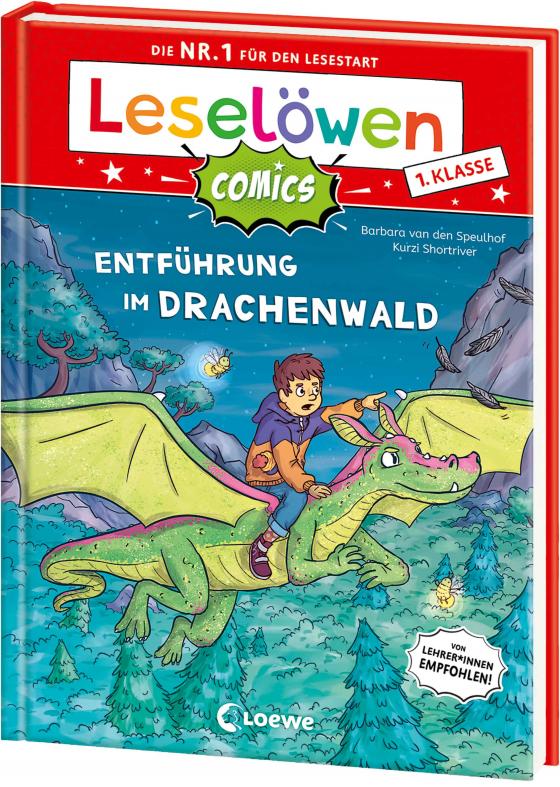 Cover-Bild Leselöwen Comics 1. Klasse - Entführung im Drachenwald