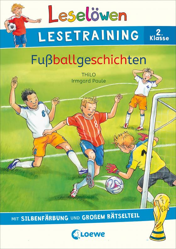 Cover-Bild Leselöwen Lesetraining 2. Klasse - Fußballgeschichten