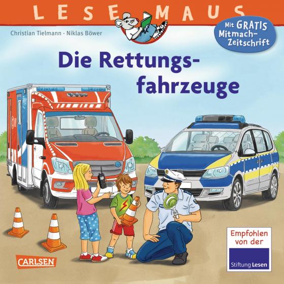 Cover-Bild LESEMAUS 158: Die Rettungsfahrzeuge