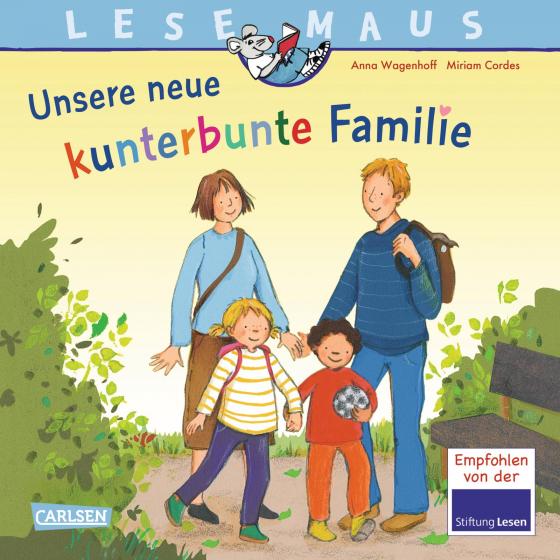 Cover-Bild LESEMAUS 170: Unsere neue kunterbunte Familie