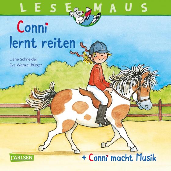 Cover-Bild LESEMAUS 206: "Conni lernt reiten" + "Conni macht Musik" Conni Doppelband