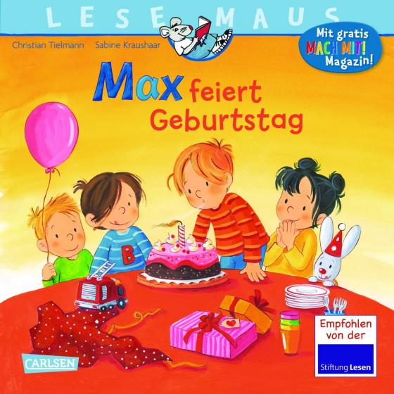 Cover-Bild LESEMAUS 21: Max feiert Geburtstag