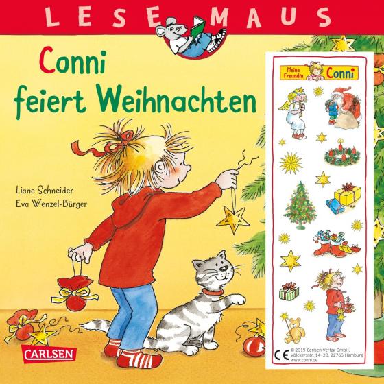 Cover-Bild LESEMAUS 58: Conni feiert Weihnachten (2019)