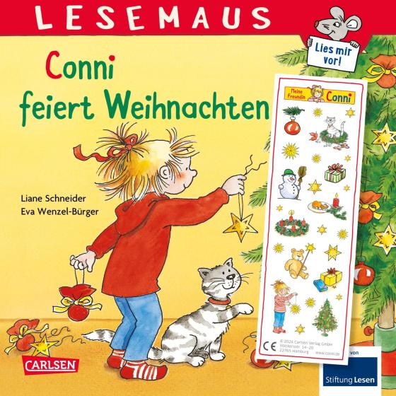 Cover-Bild LESEMAUS 58: Conni feiert Weihnachten