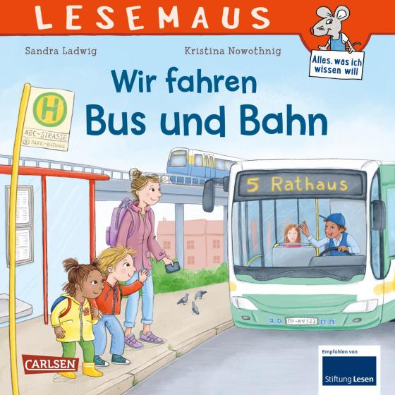 Cover-Bild LESEMAUS 74: Wir fahren mit Bus und Bahn