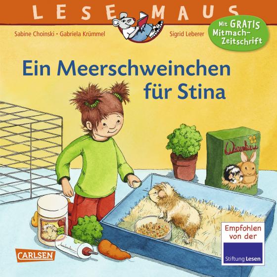 Cover-Bild LESEMAUS 75: Ein Meerschweinchen für Stina