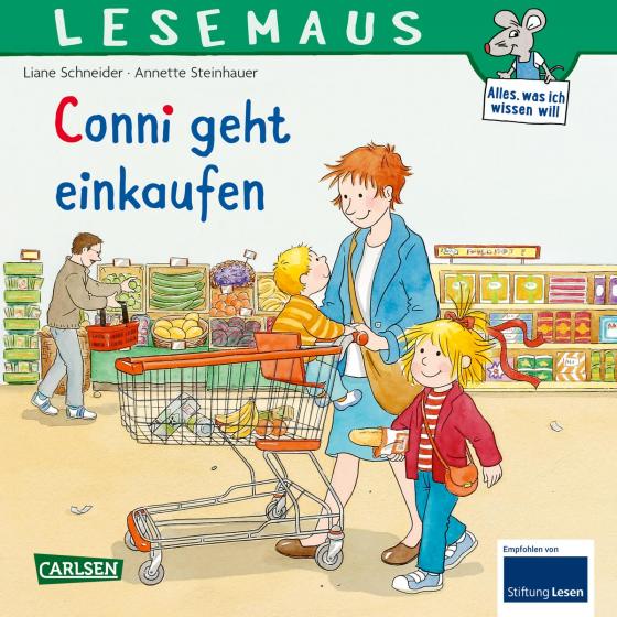 Cover-Bild LESEMAUS 82: Conni geht einkaufen