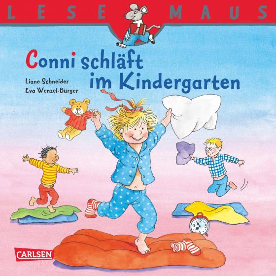 Cover-Bild LESEMAUS: Conni schläft im Kindergarten