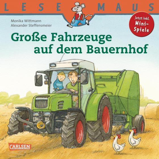 Cover-Bild LESEMAUS: Große Fahrzeuge auf dem Bauernhof