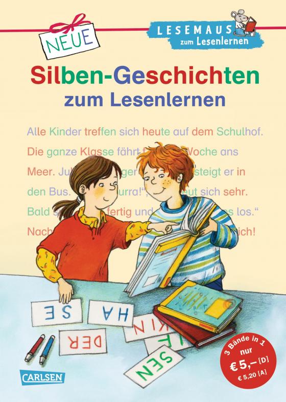 Cover-Bild LESEMAUS zum Lesenlernen Sammelbände: Neue Silben-Geschichten zum Lesenlernen