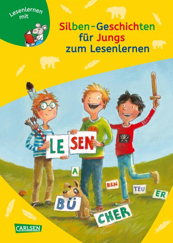Cover-Bild LESEMAUS zum Lesenlernen Sammelbände: Silben-Geschichten für Jungs zum Lesenlernen