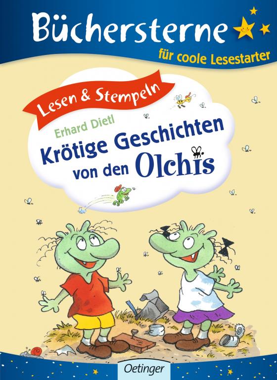 Cover-Bild Lesen & Stempeln. Krötige Geschichten von den Olchis