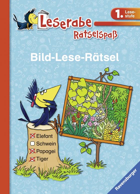 Cover-Bild Leserabe: Bild-Lese-Rätsel (1. Lesestufe)