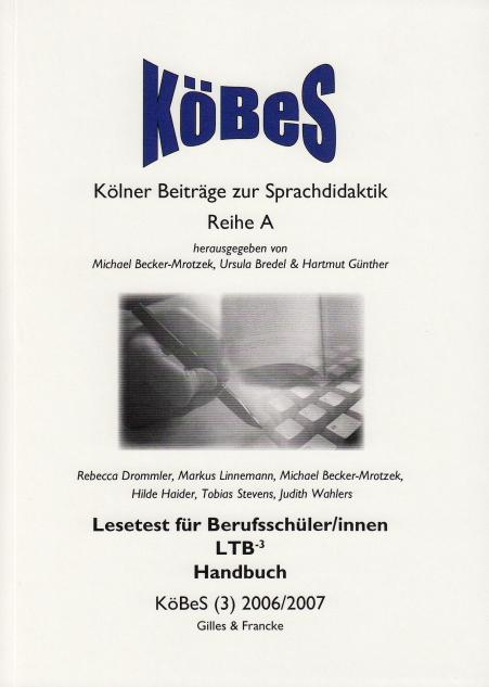 Cover-Bild Lesetest für Berufsschüler/innen LTB-3