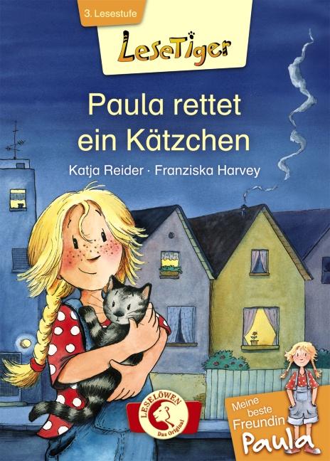 Cover-Bild Lesetiger - Meine beste Freundin Paula: Paula rettet ein Kätzchen