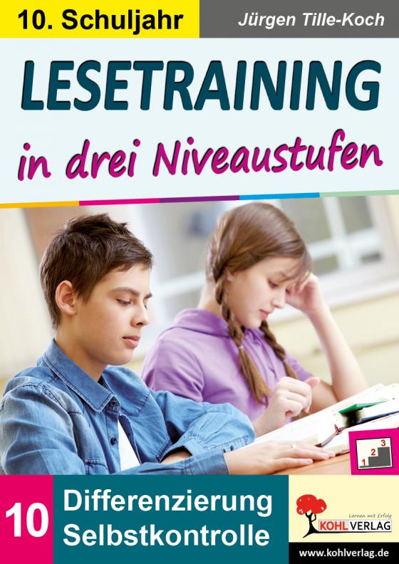 Cover-Bild Lesetraining in drei Niveaustufen / Klasse 10