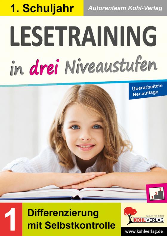 Cover-Bild Lesetraining in drei Niveaustufen / Klasse 1