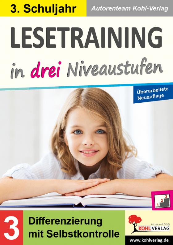 Cover-Bild Lesetraining in drei Niveaustufen / Klasse 3