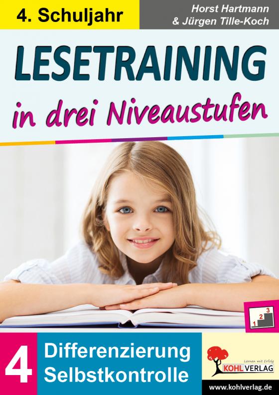 Cover-Bild Lesetraining in drei Niveaustufen / Klasse 4