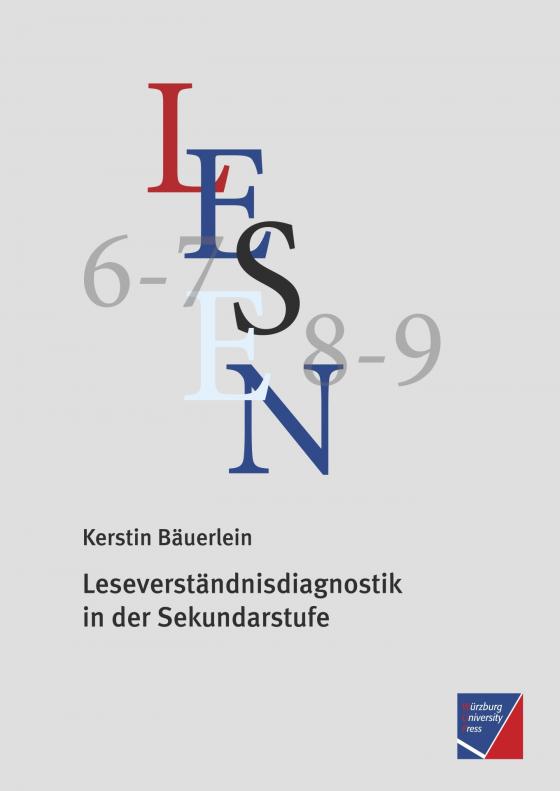 Cover-Bild Leseverständnisdiagnostik in der Sekundarstufe