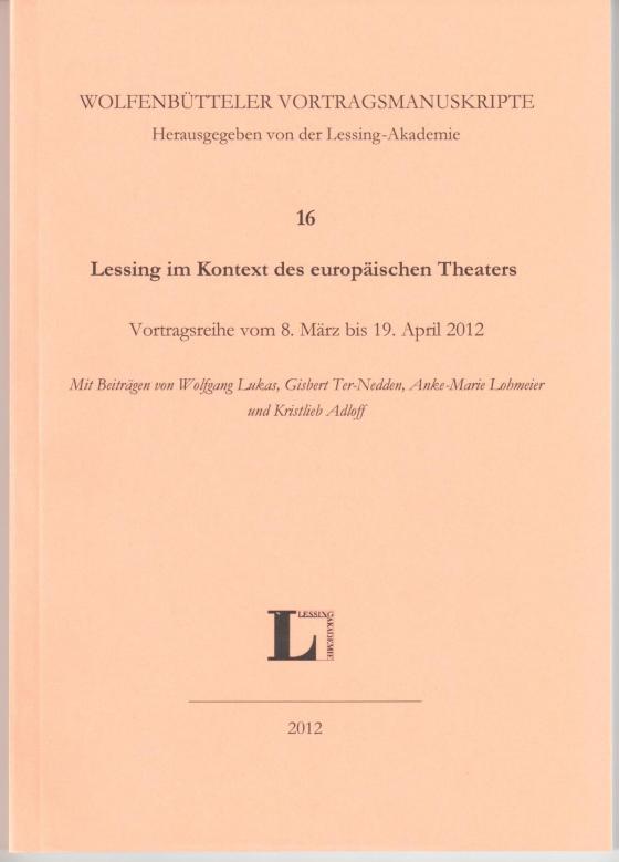 Cover-Bild Lessing im Kontext des europäischen Theaters