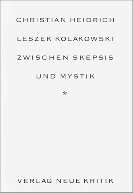 Cover-Bild Leszek Kolakowski