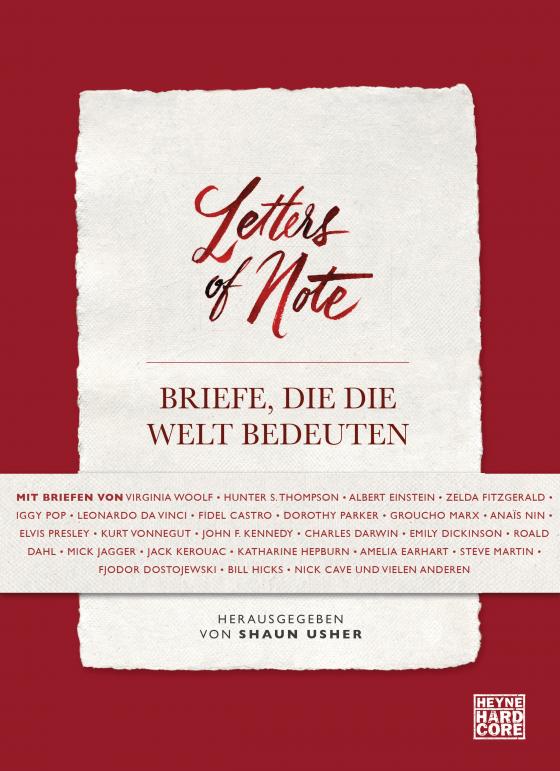 Cover-Bild Letters of Note - Briefe, die die Welt bedeuten