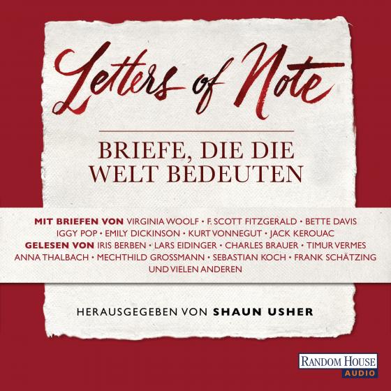 Cover-Bild Letters of Note - Briefe, die die Welt bedeuten