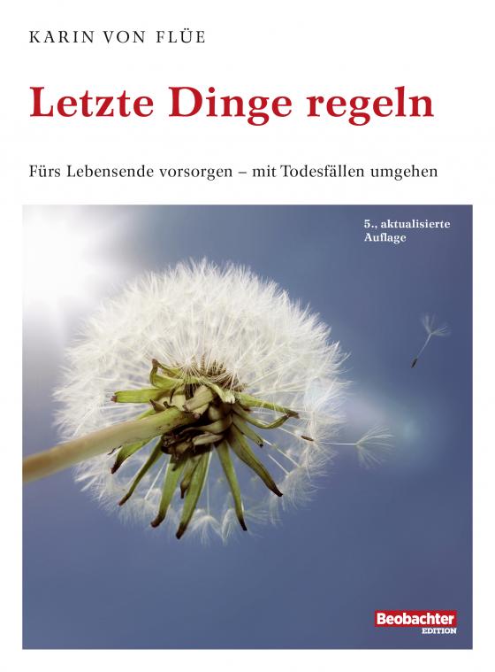 Cover-Bild Letzte Dinge regeln