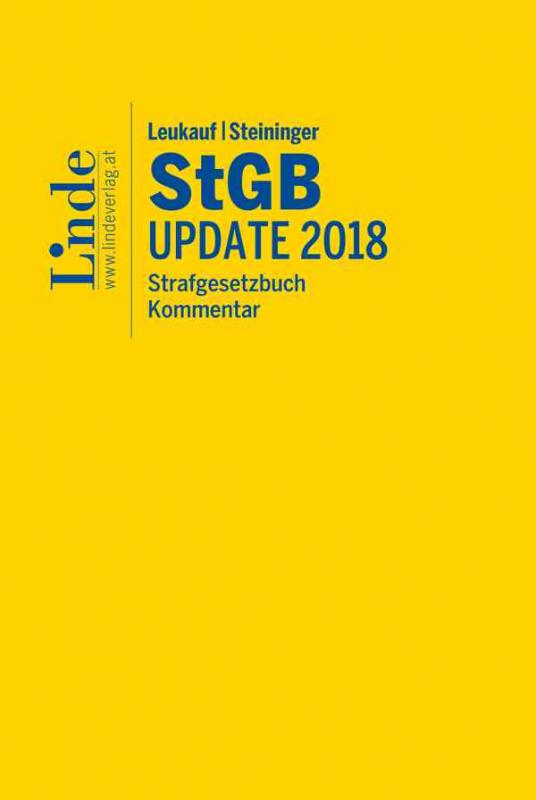 Cover-Bild Leukauf/Steininger StGB | Strafgesetzbuch Update 2018
